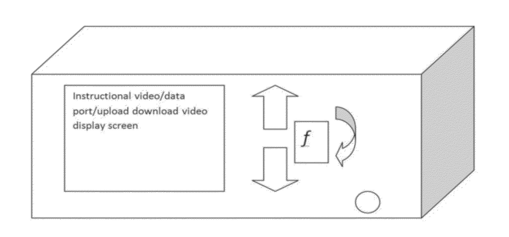 Apparatus and methods for testing apparatus including on-board instructional videos and upload/download data capabilities