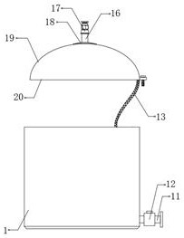 A metal workpiece quenching equipment that can quickly extract mist