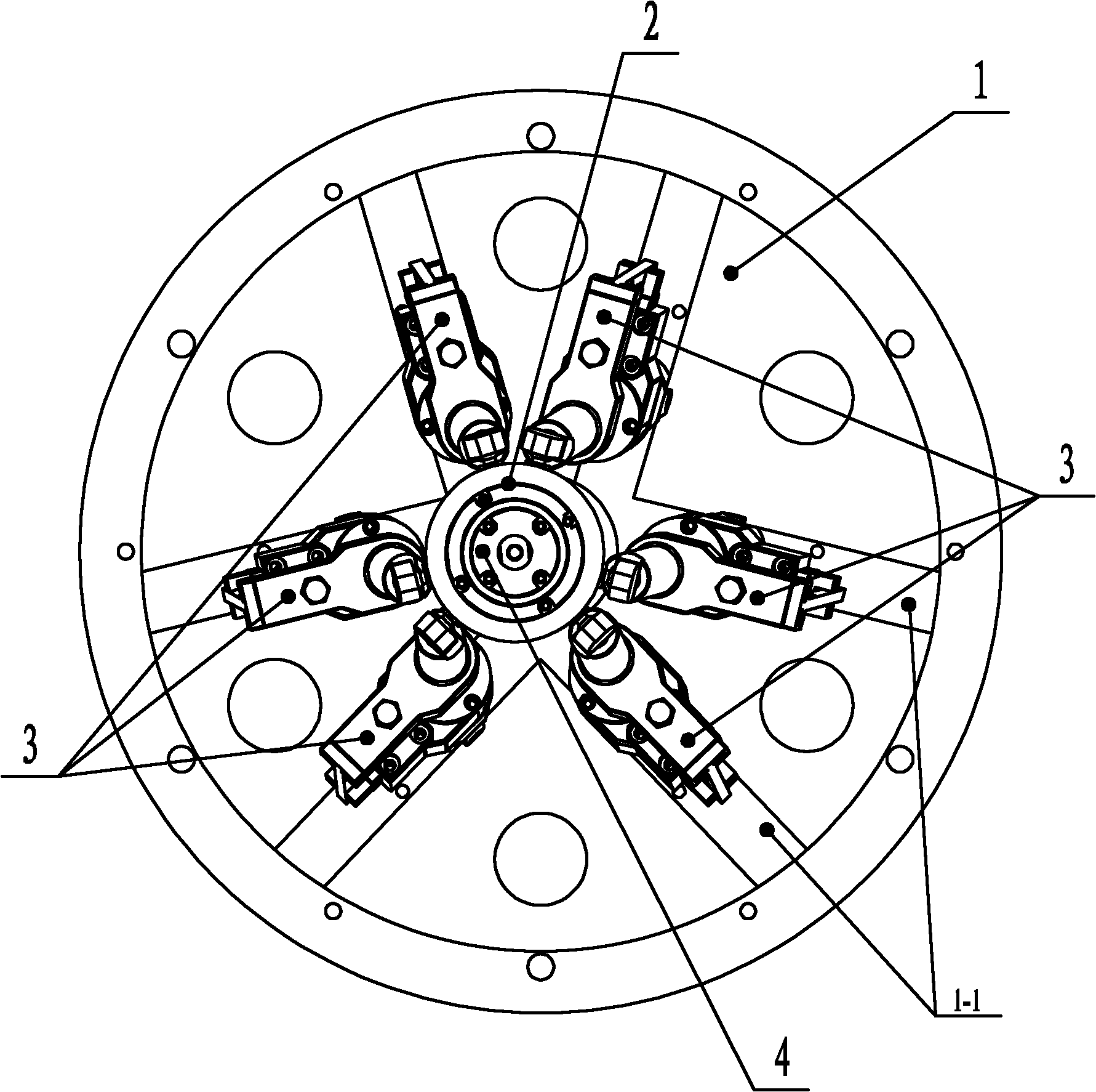 Six-degree-of-freedom cervical-vertebra grinding parallel robot