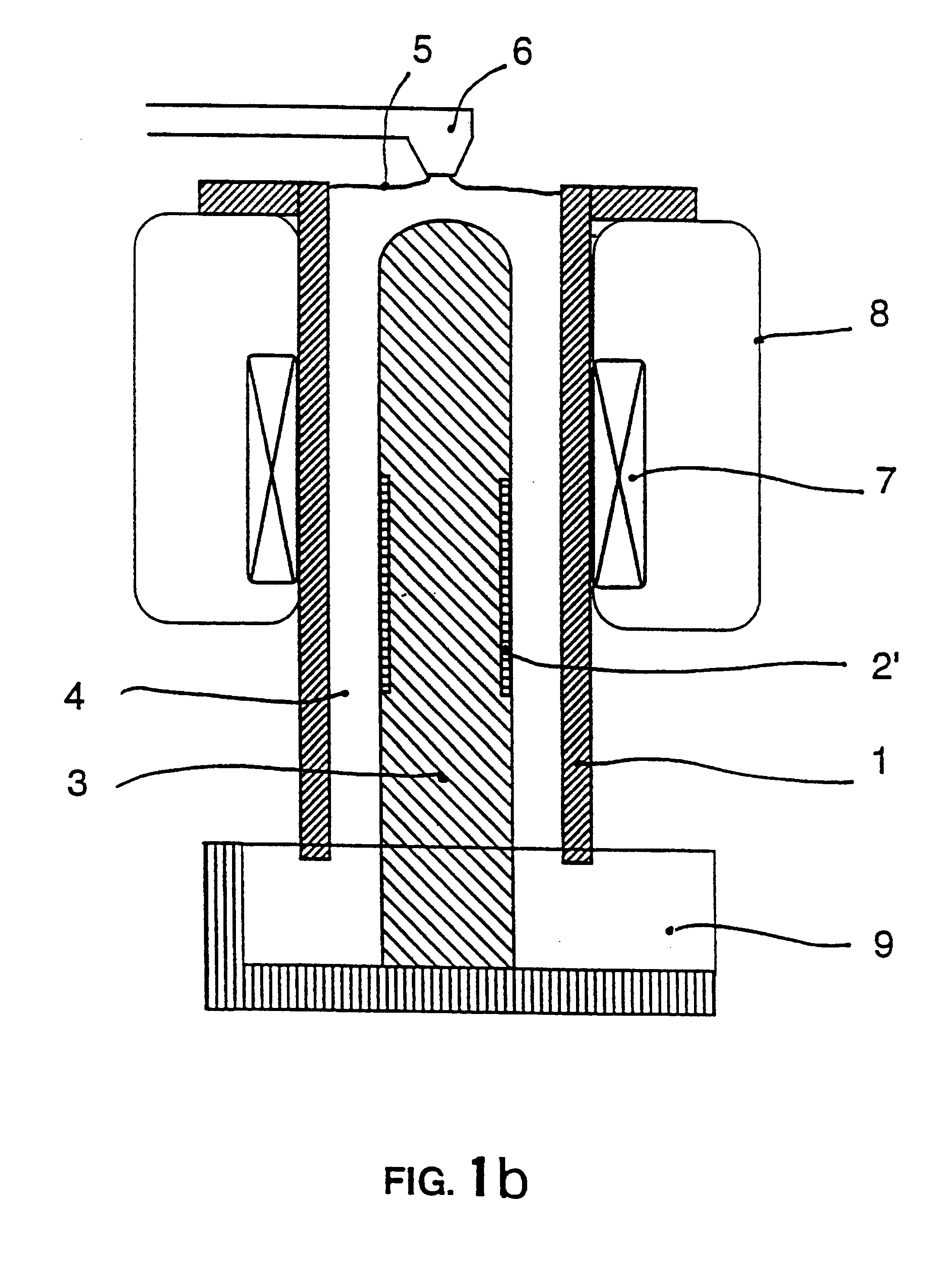 Method and device for separating particles from an electrically conductive liquid flow using electromagnetic forces