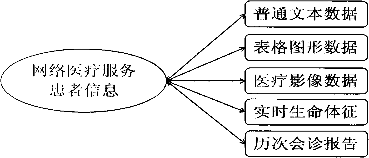 Multi-point interactive network medical service system