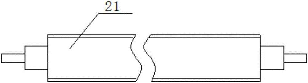 Splitter provided with pneumatic clamping device