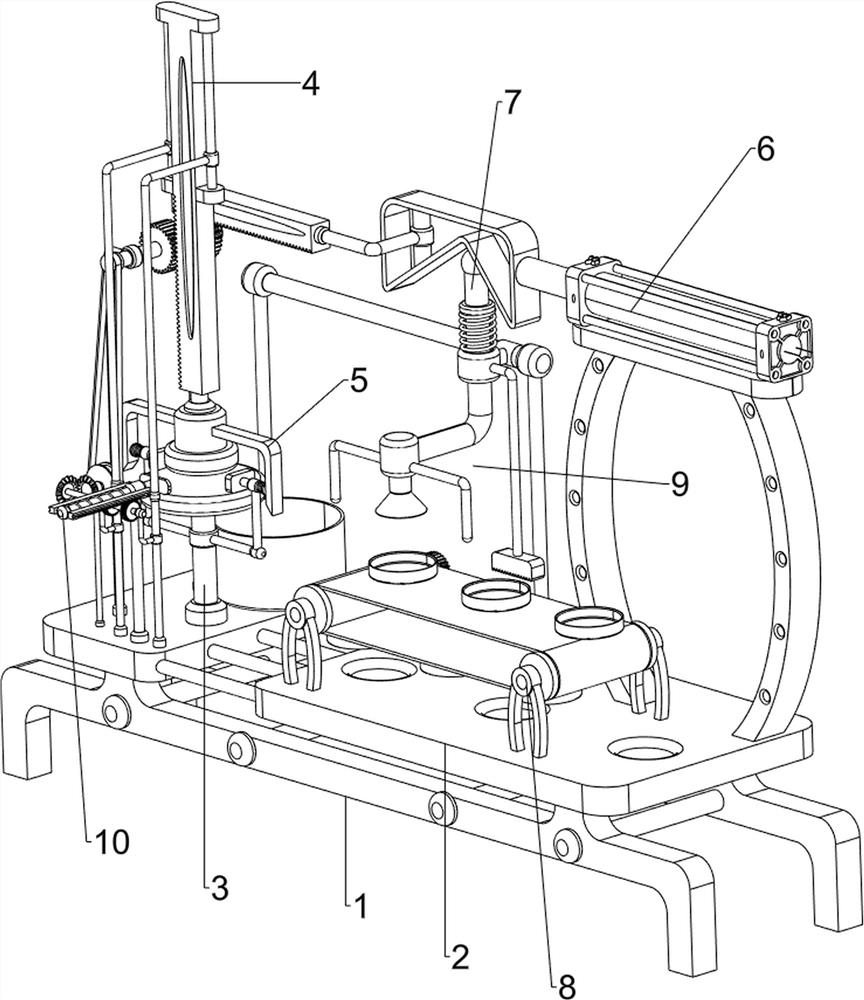 Imprinting device for outer wall of iron bottle for production of fruit juice