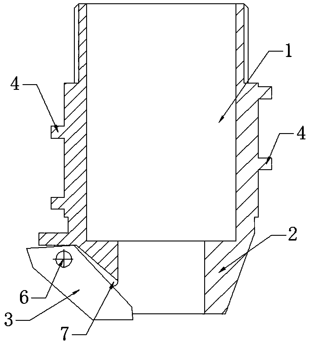 Coring bit suitable for soft-hard drilling objects