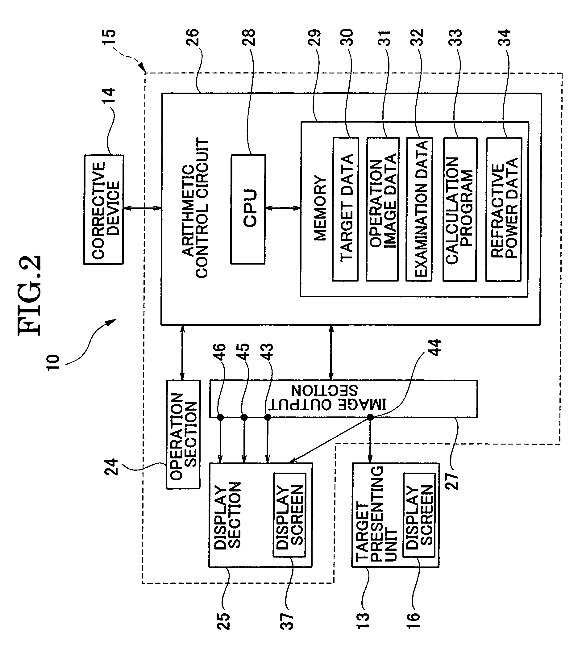 Visual acuity testing apparatus