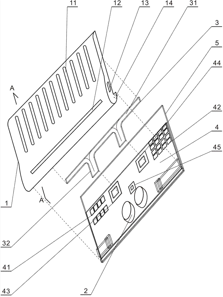 Notebook computer structure for conduction and convection heat radiation by using upper cover