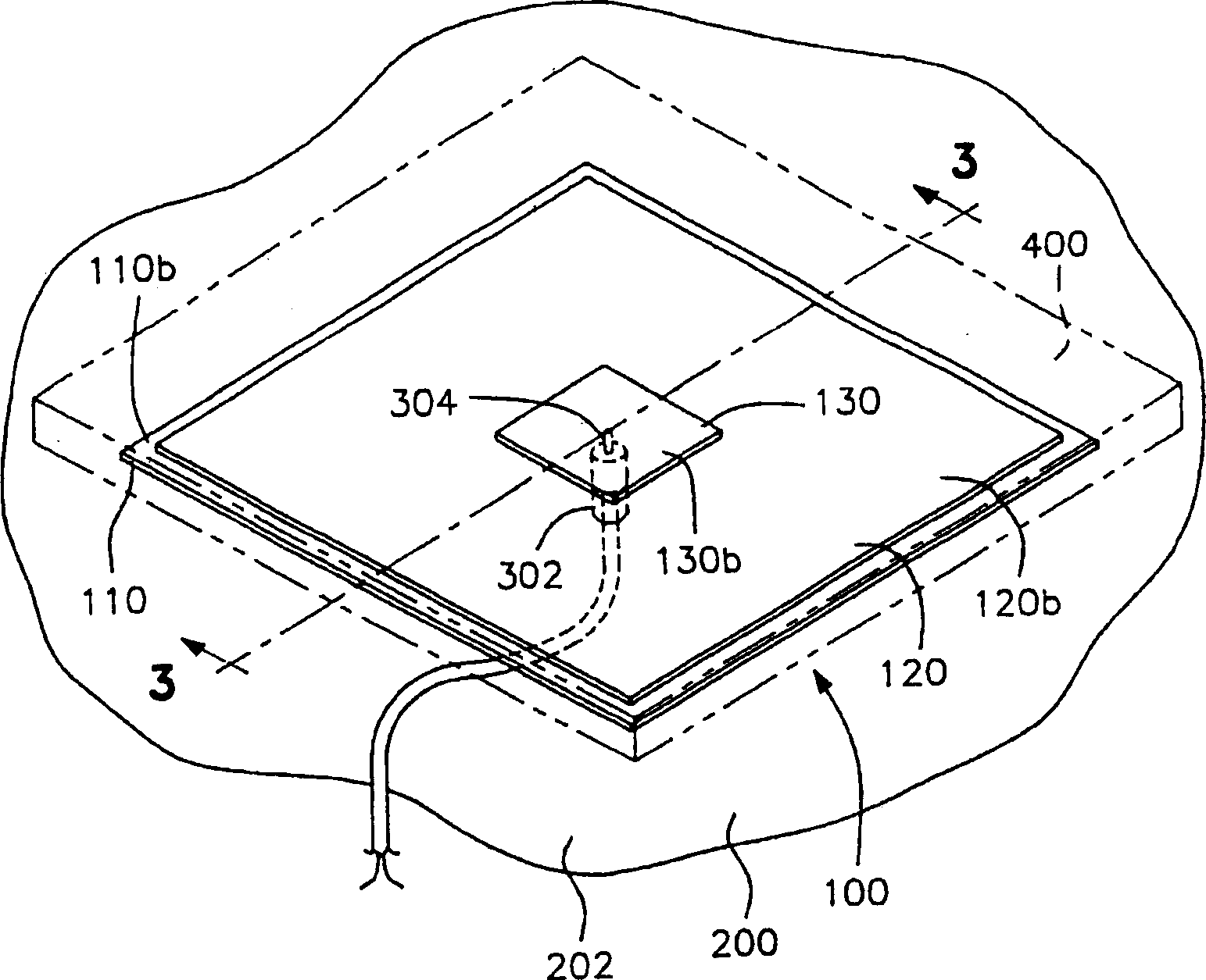 Coating applied antenna and method of making same