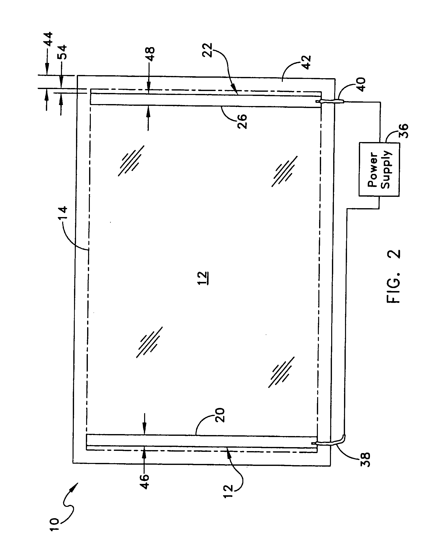 Heated glass panels and methods for making electrical contact with electro-conductive films