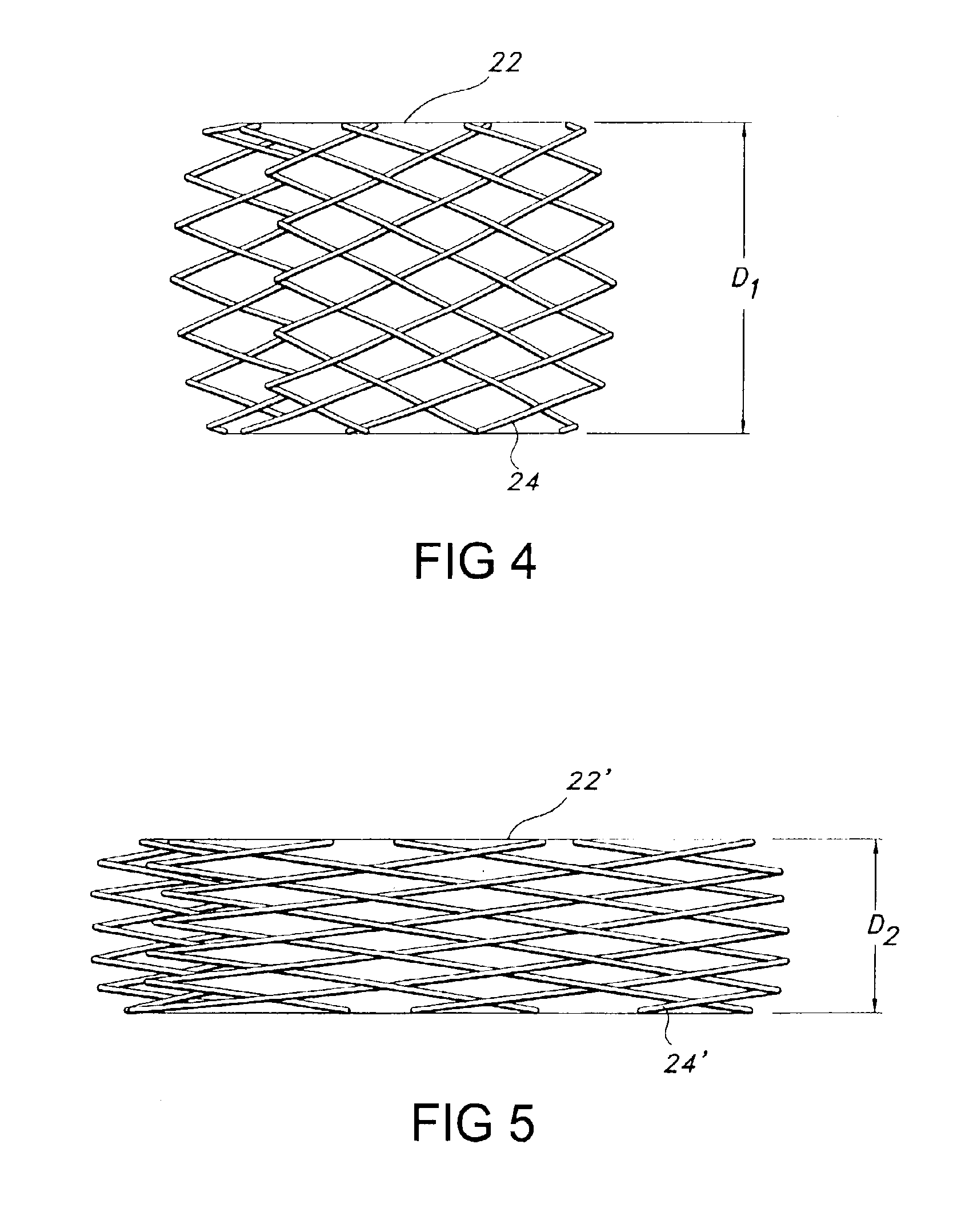 Low profile, high stretch, low dilation knit prosthetic device