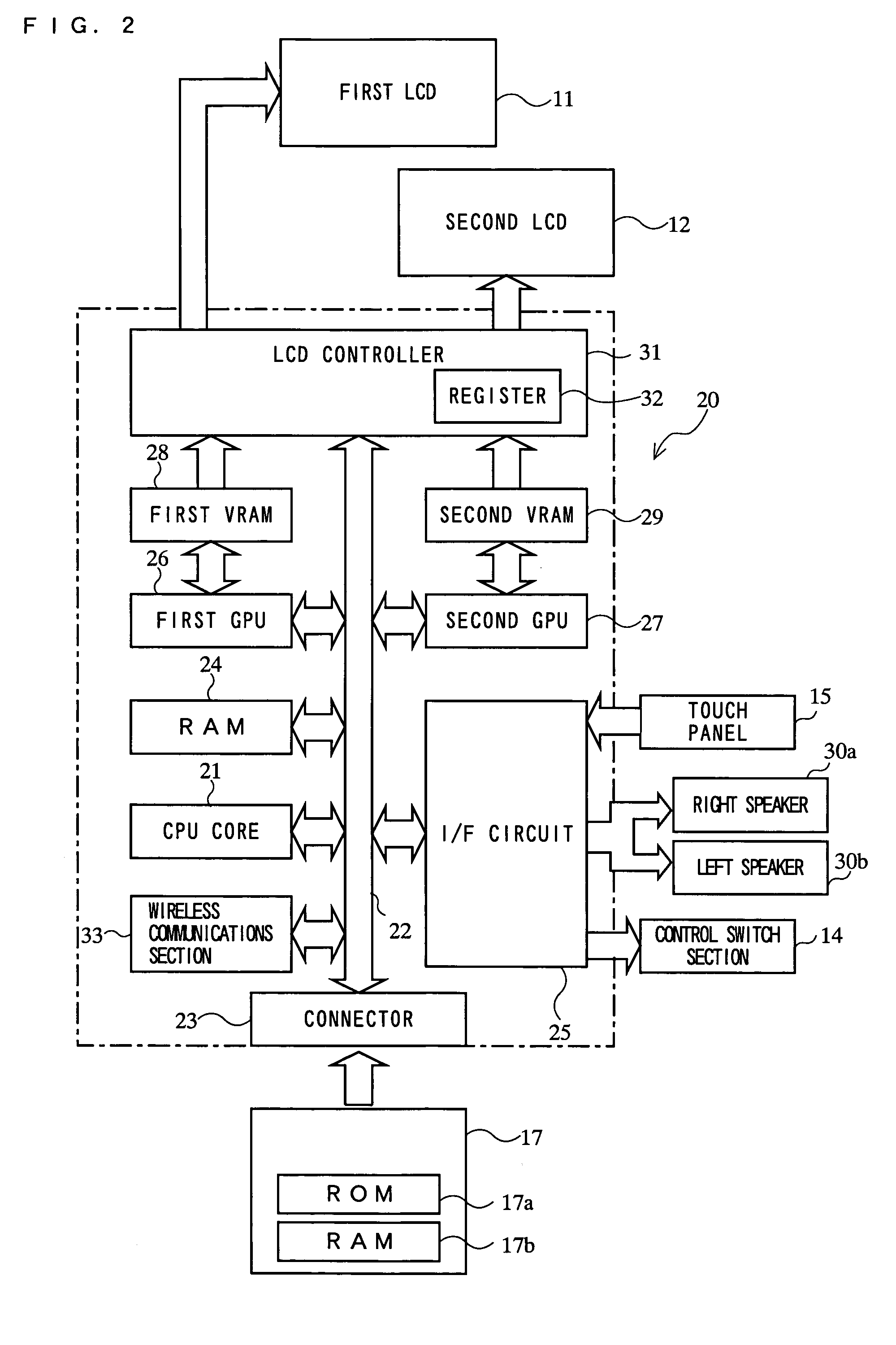 Storage medium storing input position processing program, and input position processing device