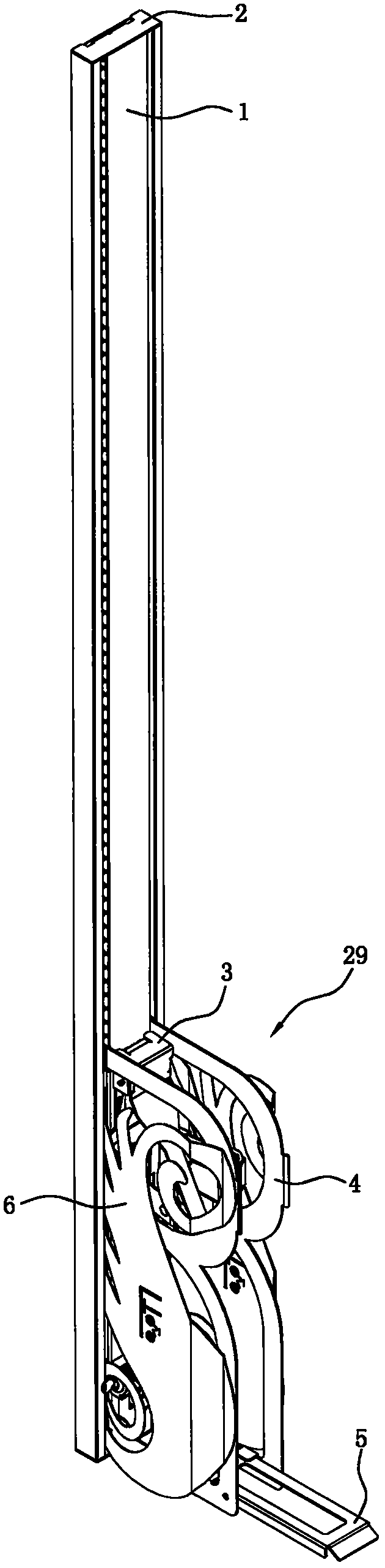 Super-labor-saving bicycle vertical parking device