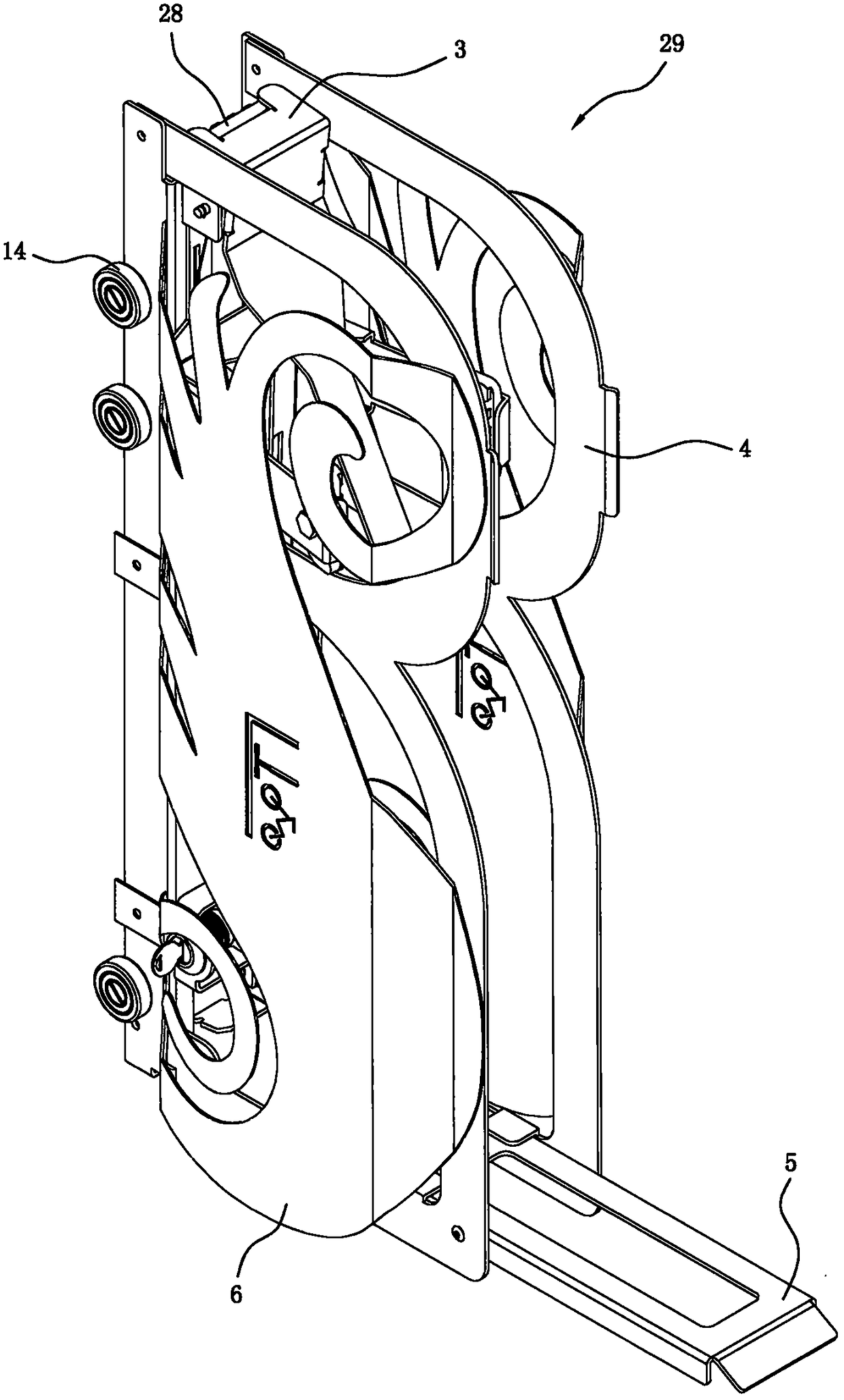 Super-labor-saving bicycle vertical parking device