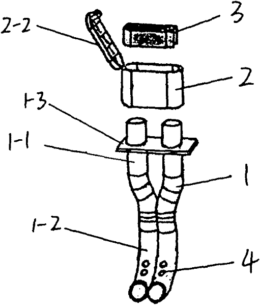 Double cavity type oropharyngeal airway