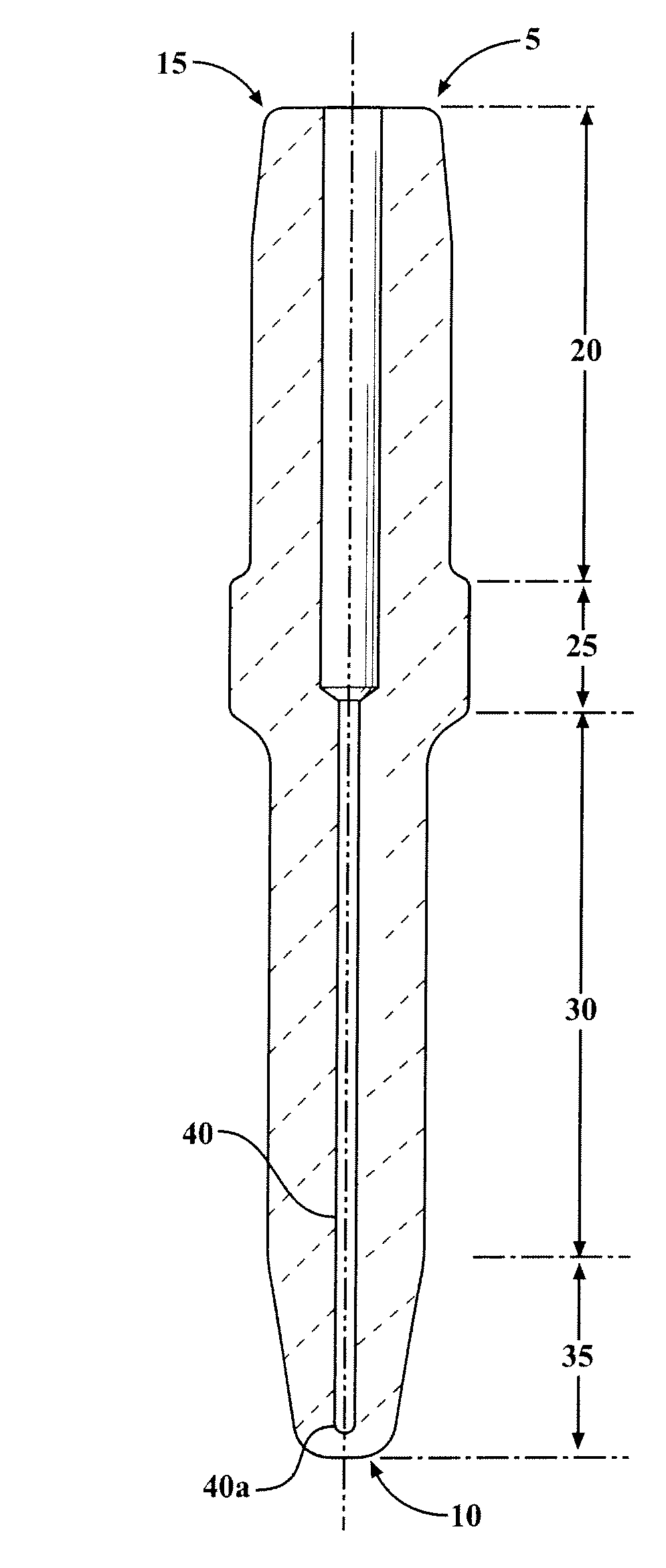 Corona tip insulator