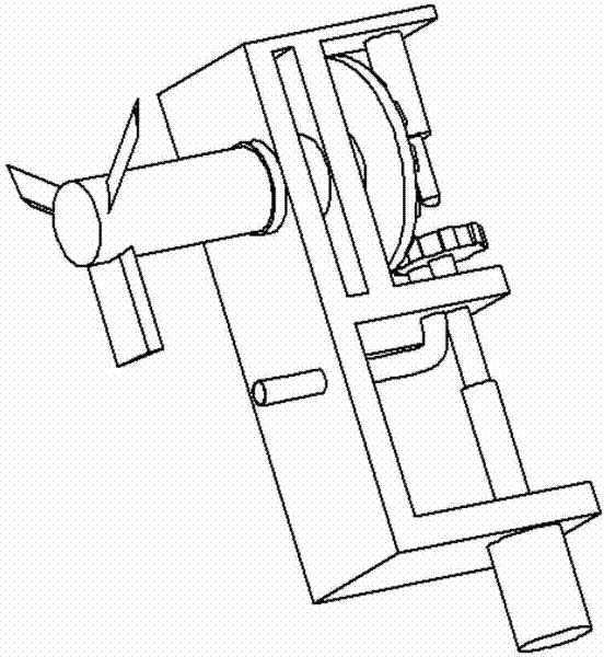 Ocean wind power generation device based on stepless speed change