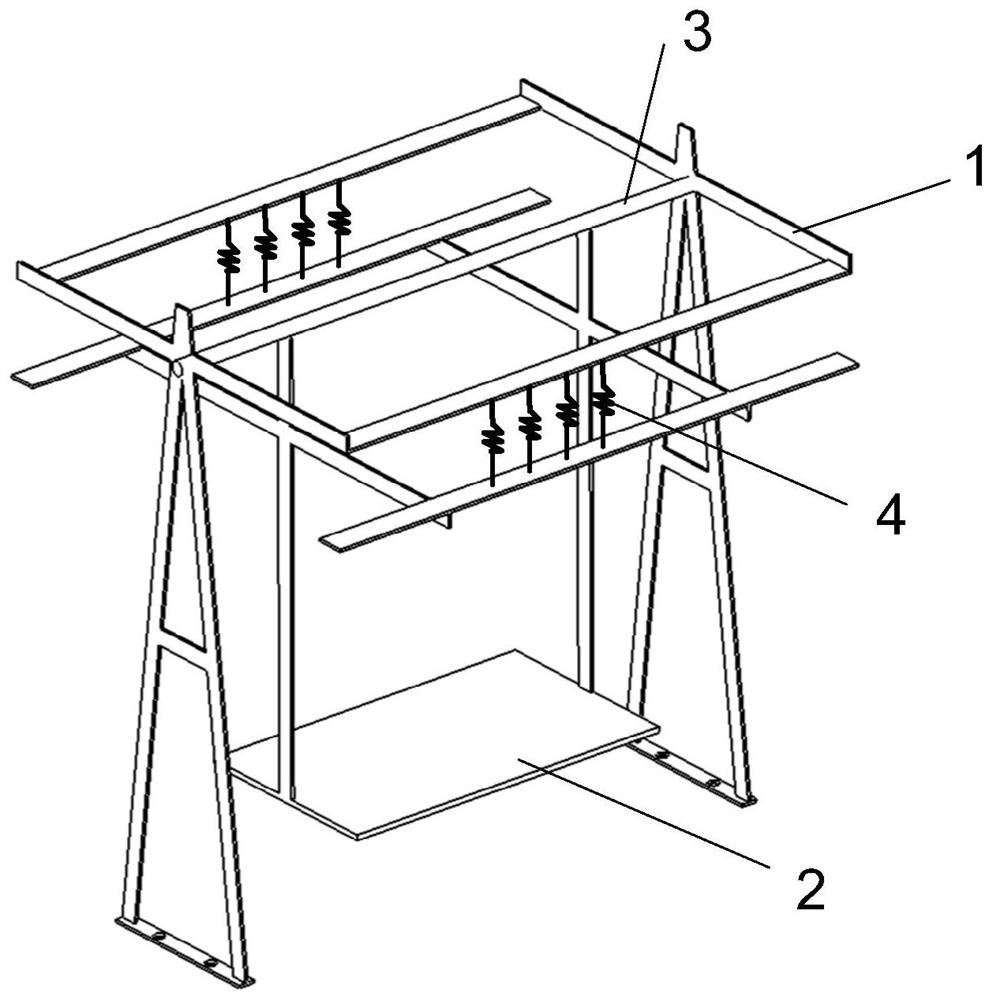 A frequency-adjustable single-degree-of-freedom pitching motion test system