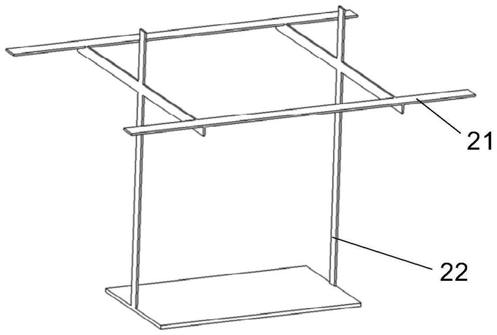 A frequency-adjustable single-degree-of-freedom pitching motion test system