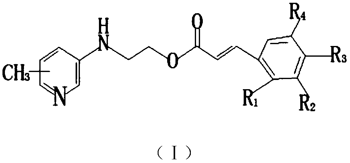 A kind of aminomethylpyridine derivatives and its preparation method and application