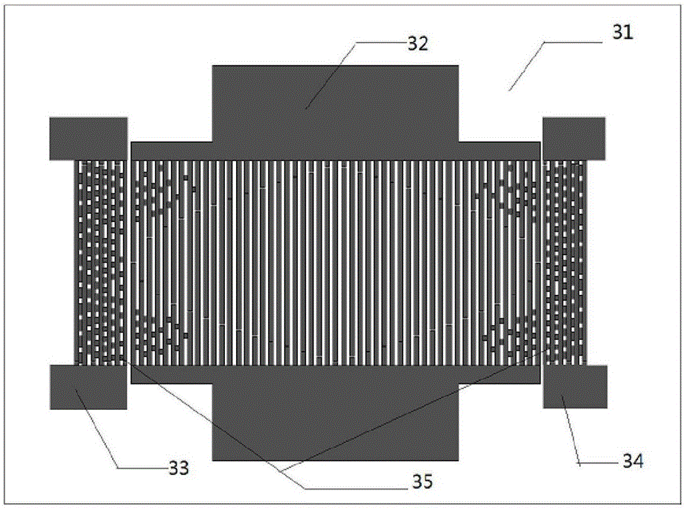 Overall lattice reflection weighted surface acoustic wave resonator