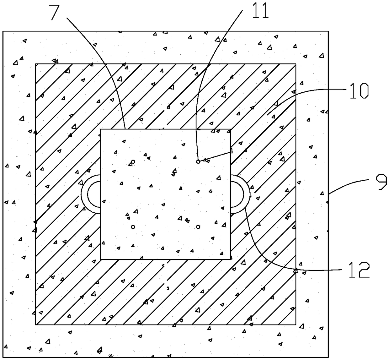 Prefabricated building system with concrete structure and assembly method thereof