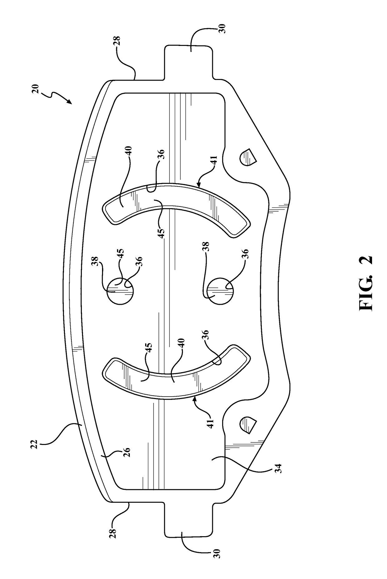 Brake pad apparatus