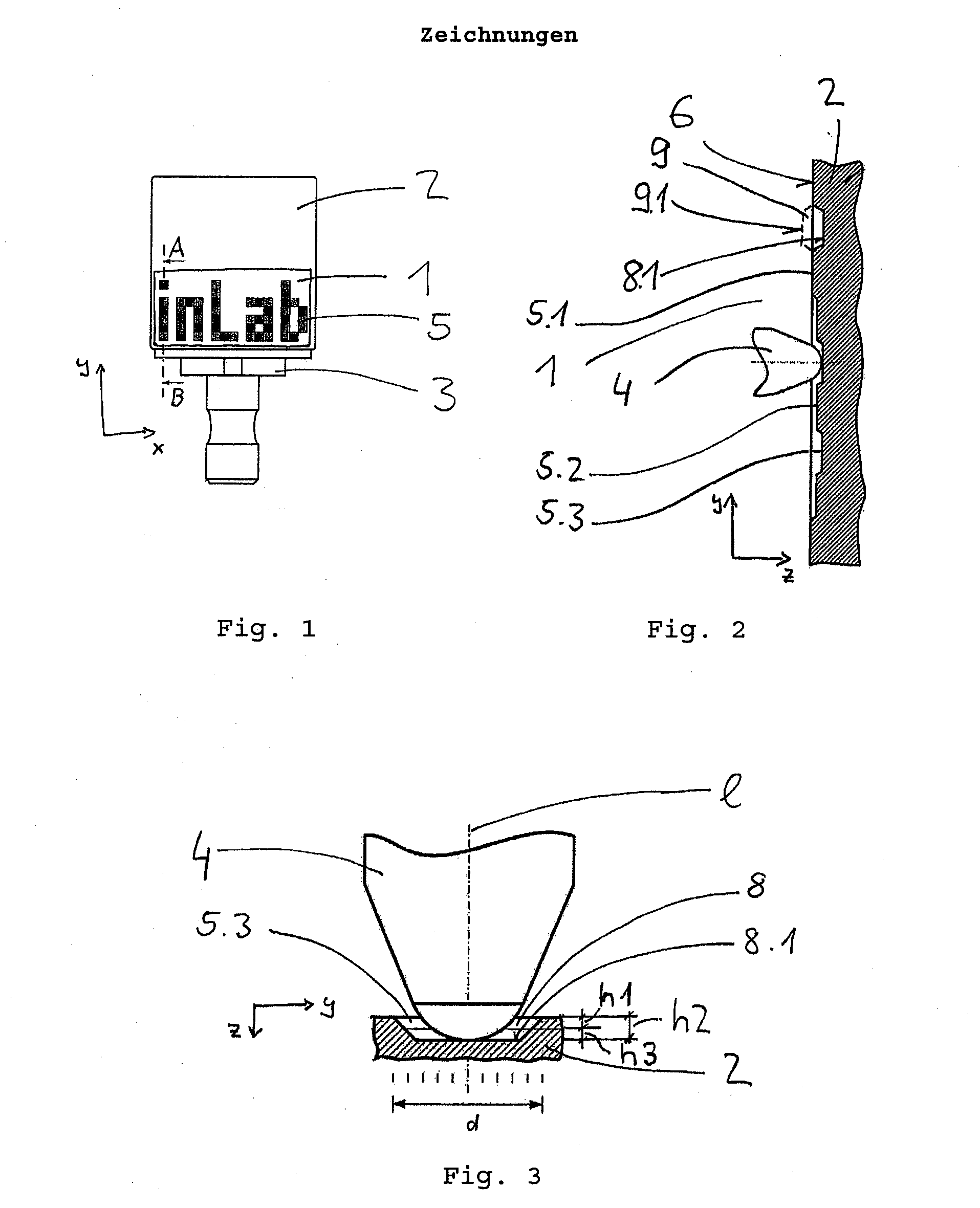 Blank with coding for the production of tooth-technical shaped parts and procedures for the identification of a blank