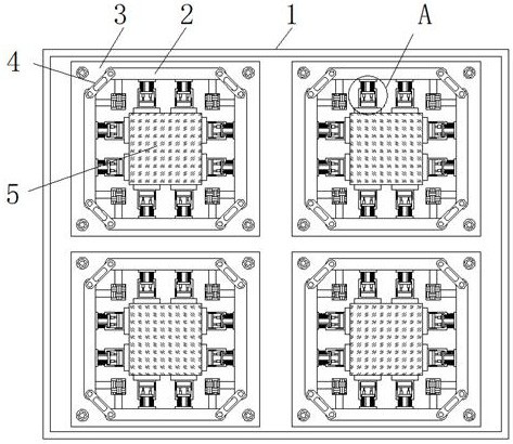 A new energy vehicle battery explosion-proof flame retardant device