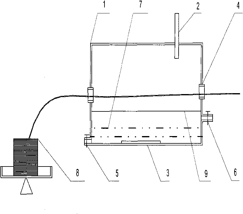 Glass fiber humidity conditioning device