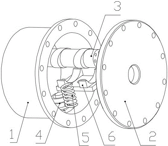 A Mechanically Safe Variable Stiffness Elastic Joint