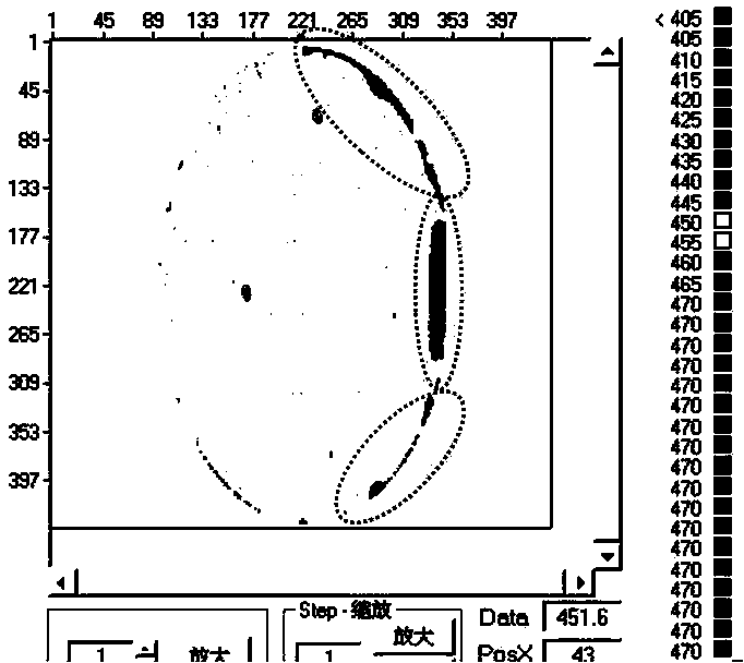 Graphite bearing plate for processing LED epitaxial wafer