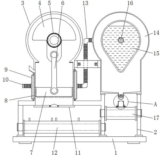 Cosmetic production extraction device capable of conveniently separating and collecting skin