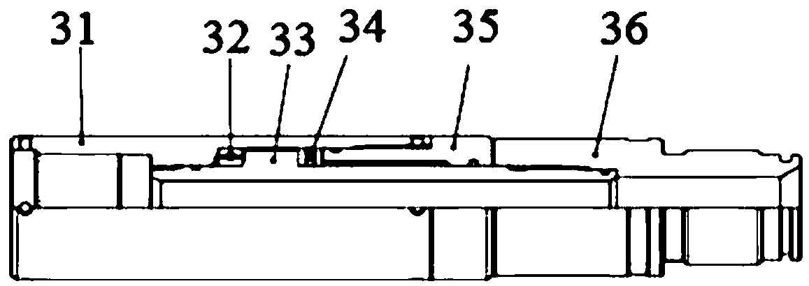 A horizontal well directional sand blasting perforation fracturing integrated tool string and construction method