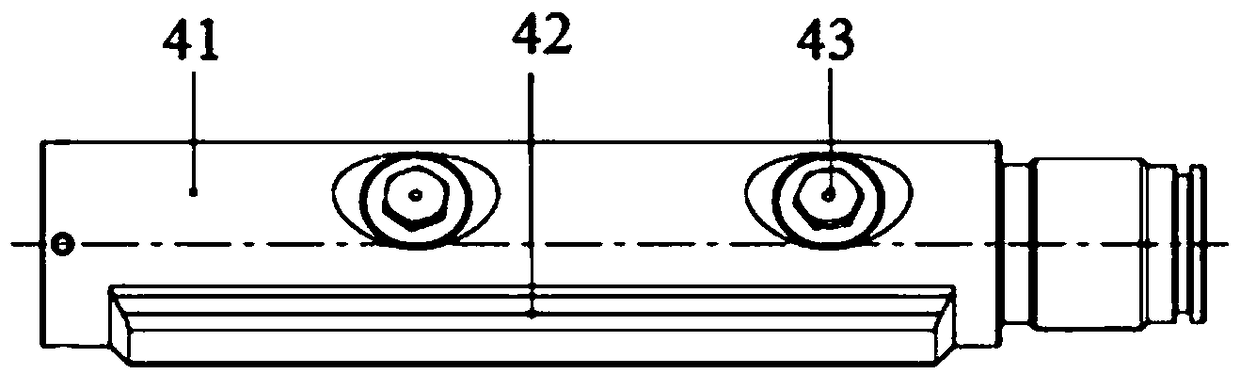 A horizontal well directional sand blasting perforation fracturing integrated tool string and construction method