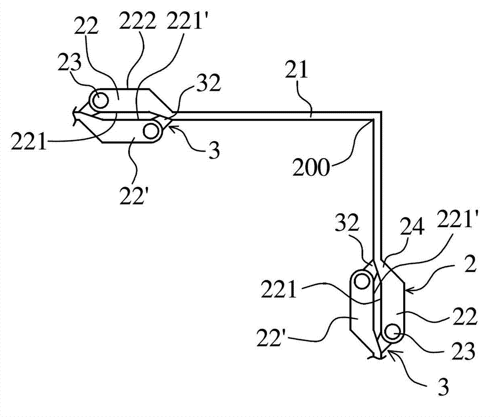 Encapsulating substrate structure provided with coupling circuit