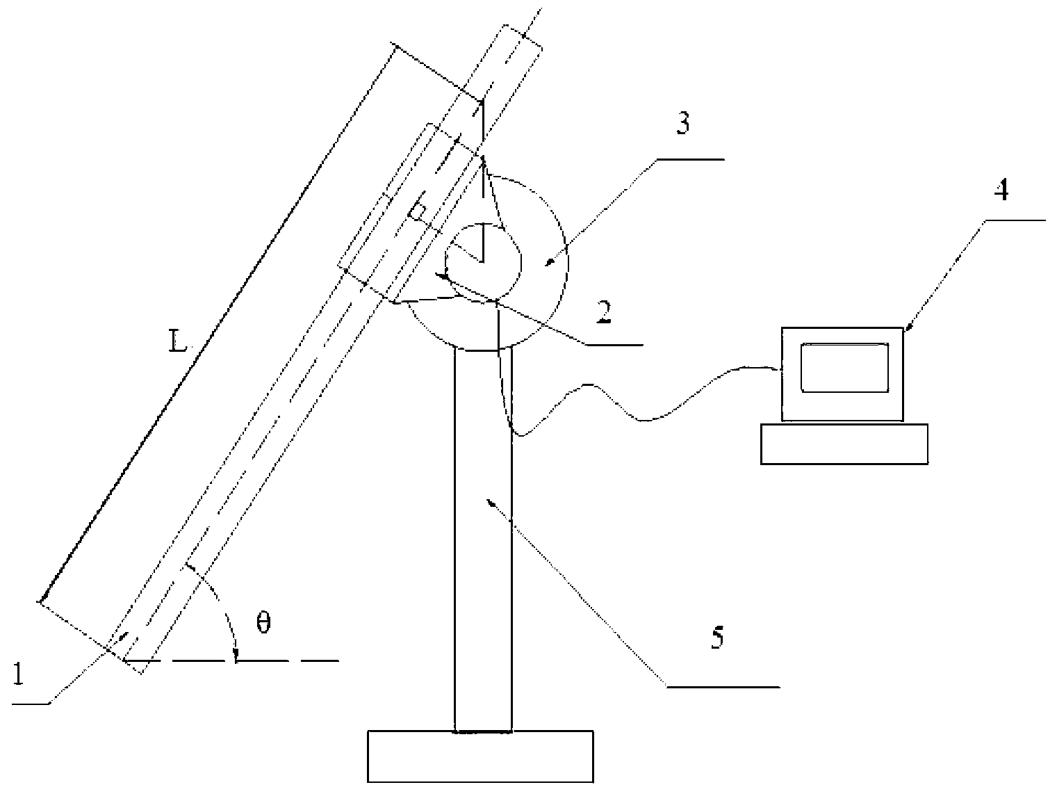 Suspension suspensibility measurement apparatus and method for testing suspension suspensibility through gravity center method