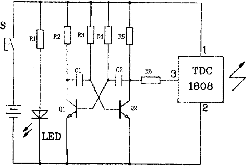 Mobile phone caller prompting method, system and TV set