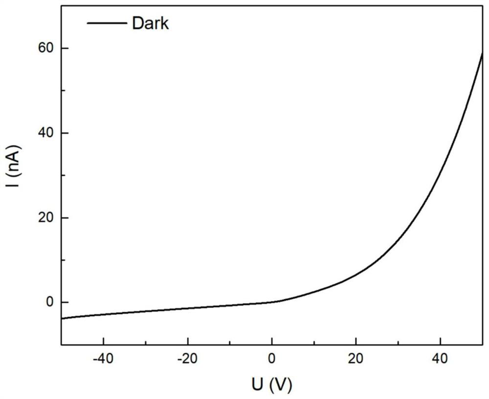 A kind of Schottky type perovskite photodetector and preparation method thereof