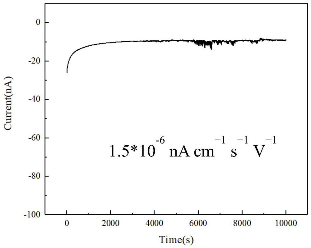 A kind of Schottky type perovskite photodetector and preparation method thereof