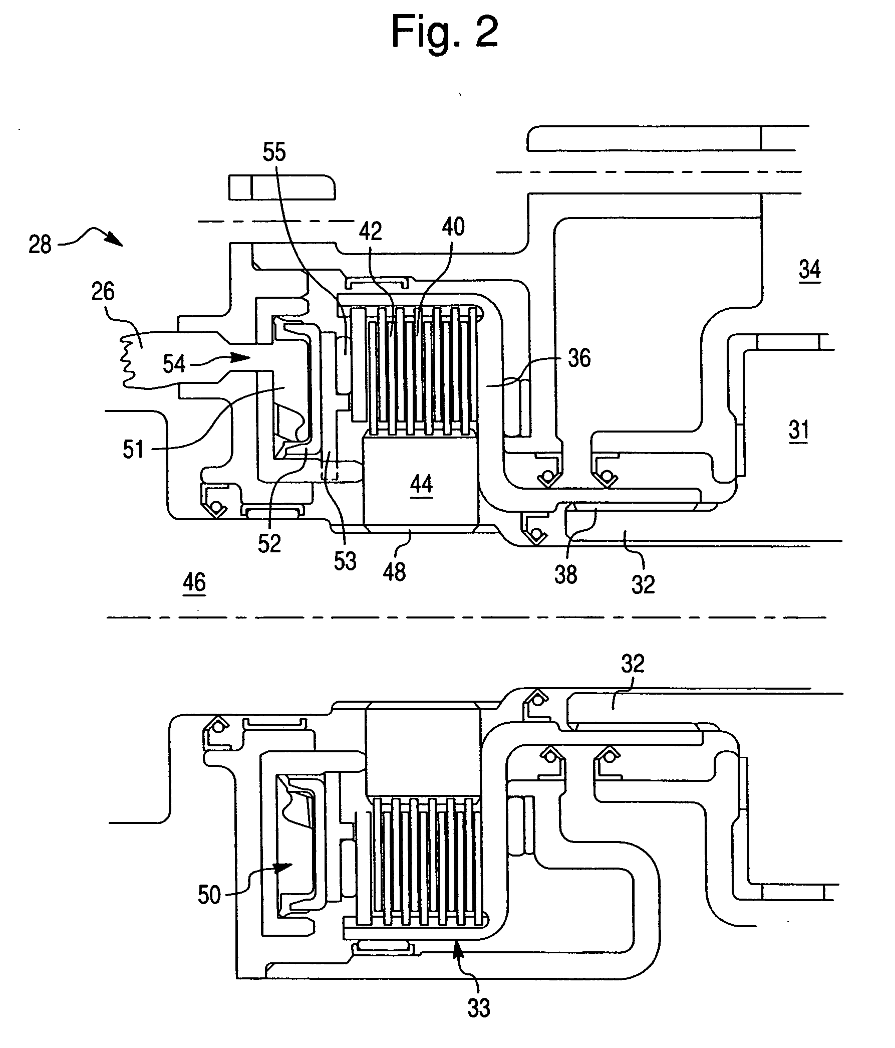 Drive system for motor vehicle