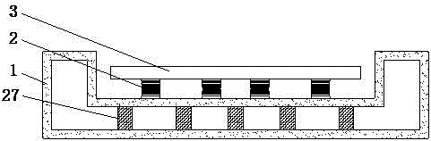 A detection apparatus for a bearing sales rack