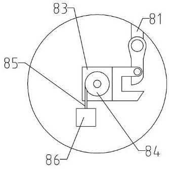 Lifting device for thin plate lifting and crane including same