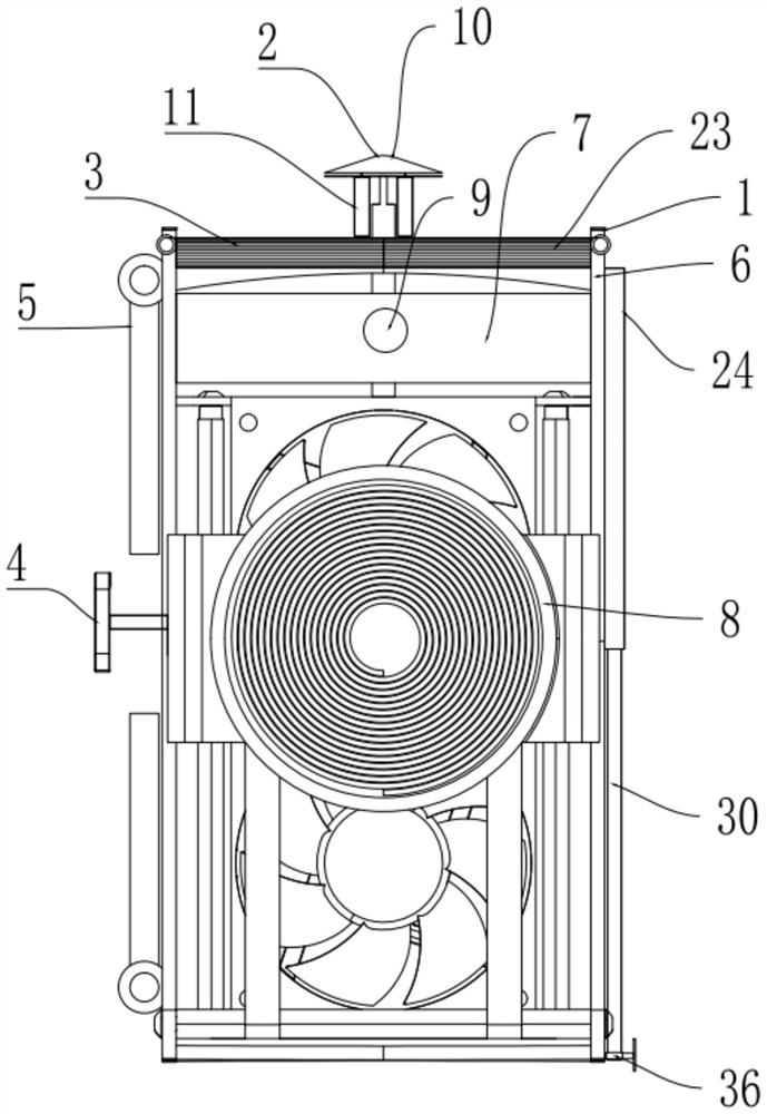 Portable mobile phone wireless charging seat and use method thereof