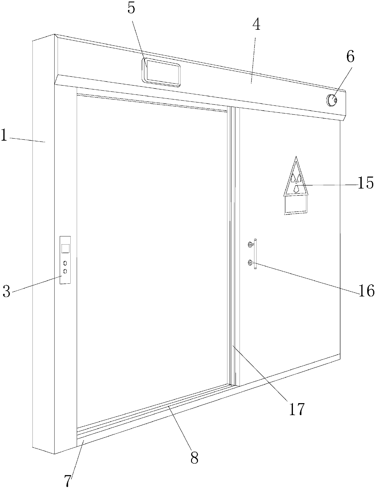 Protective device for image section