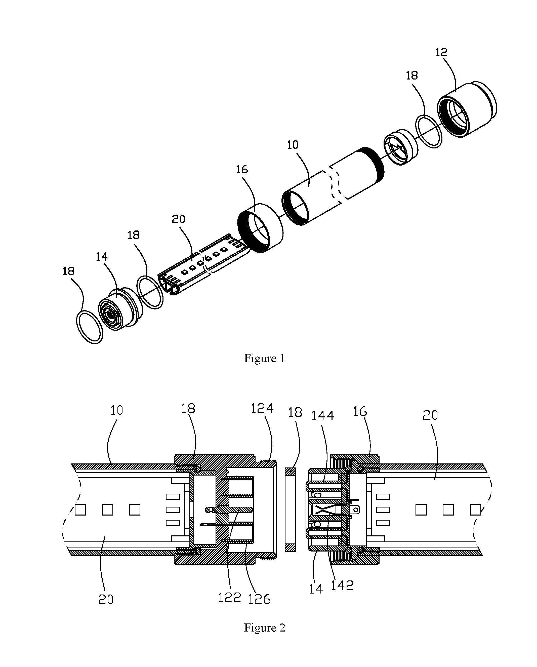 Lamp mounting structure