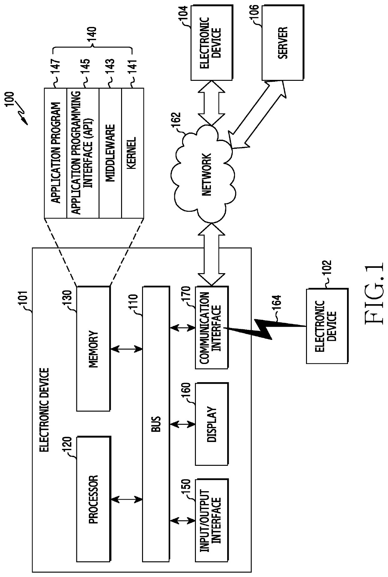 Method for displaying application and electronic device for the same