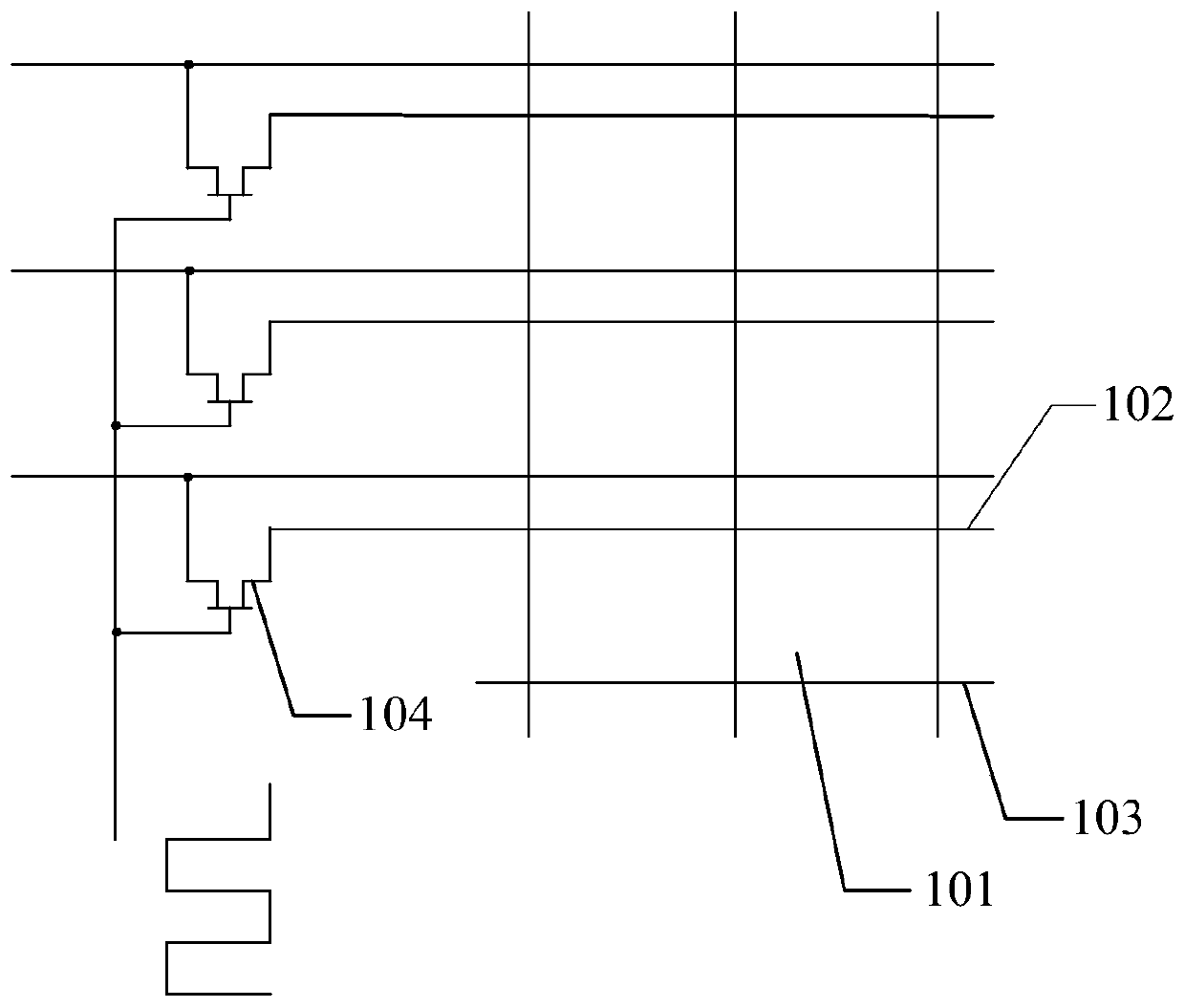 A kind of array substrate and display device