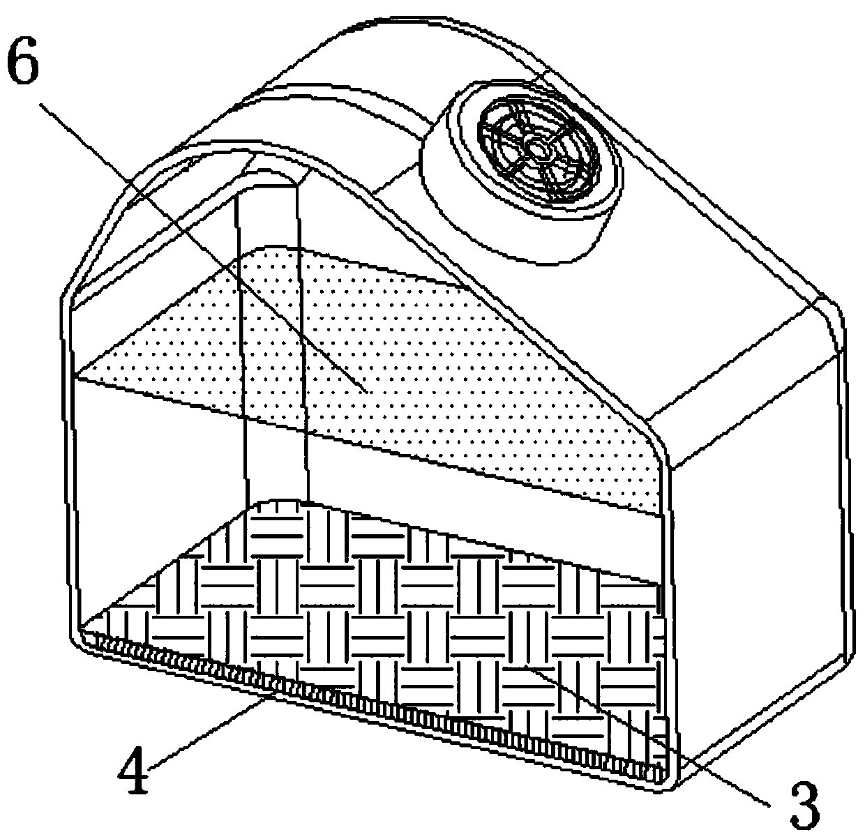 Novel handheld double-side breathable culture bottle