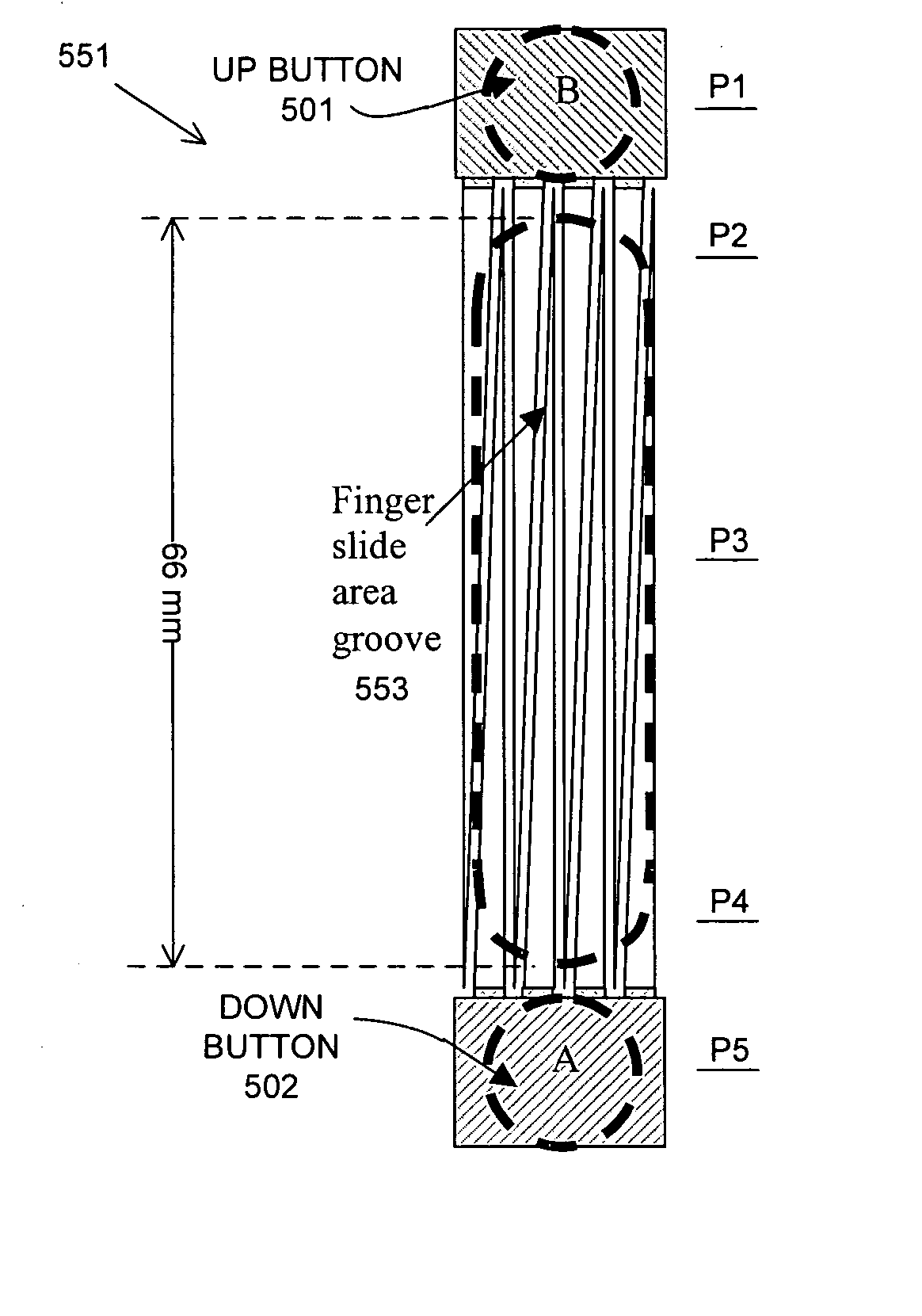 Capacitance touch slider