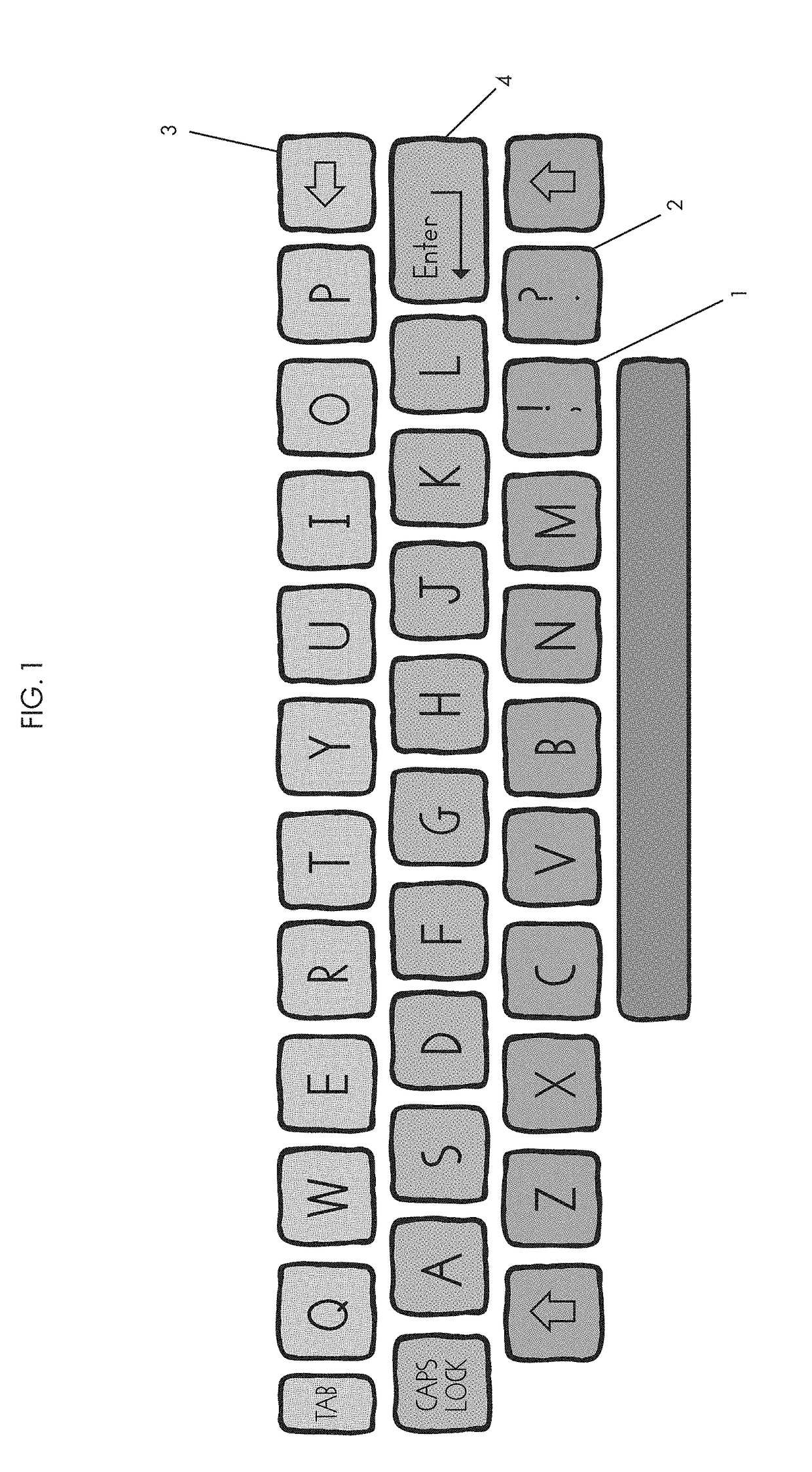 System and method for teaching pre-keyboarding and keyboarding