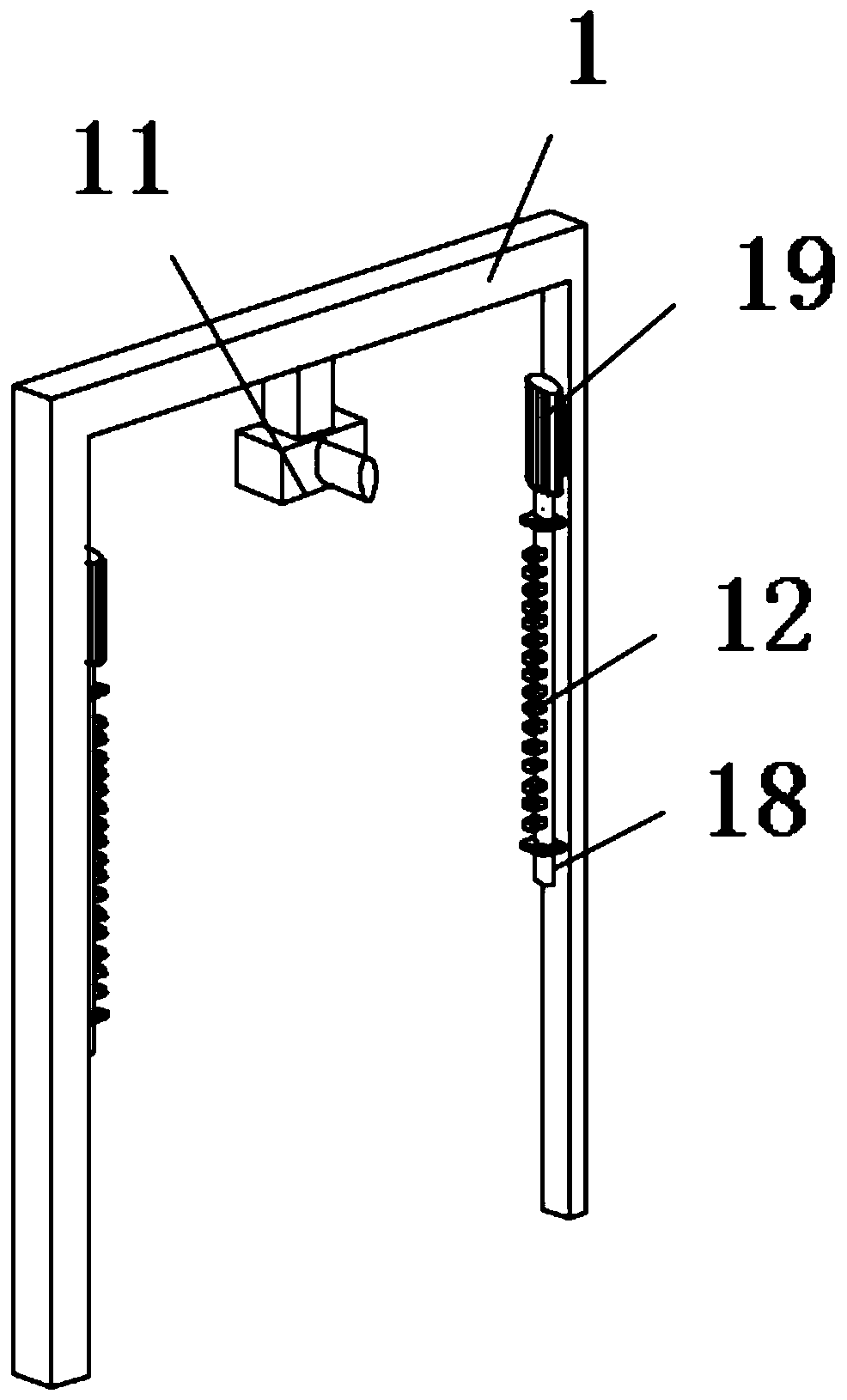 Device with combination of infrared temperature measurement and sterilization